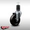 Service Caster 4'' SS Phenolic Wheel Swivel 1-5/8'' Expanding Stem Caster SCC-SSEX20S414-PHS-158 - alternate 4